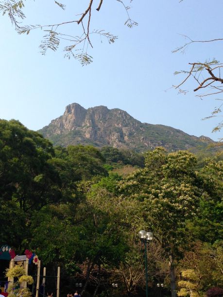 Lion Rock peak.